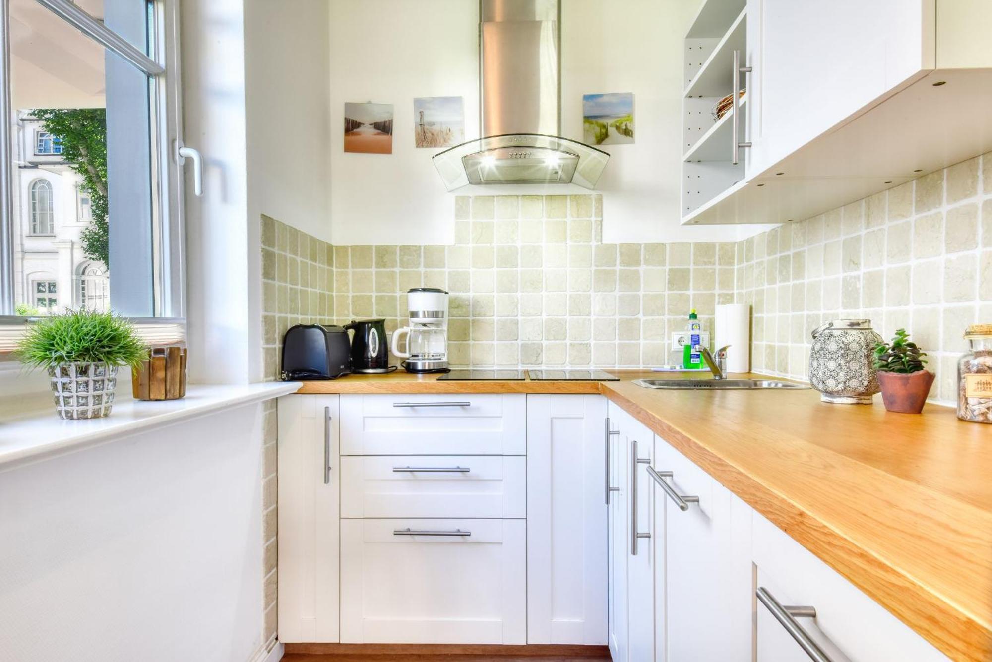 Ferienwohnung "Sonnendeck" In Der Villa Seeadler Binz Exterior foto