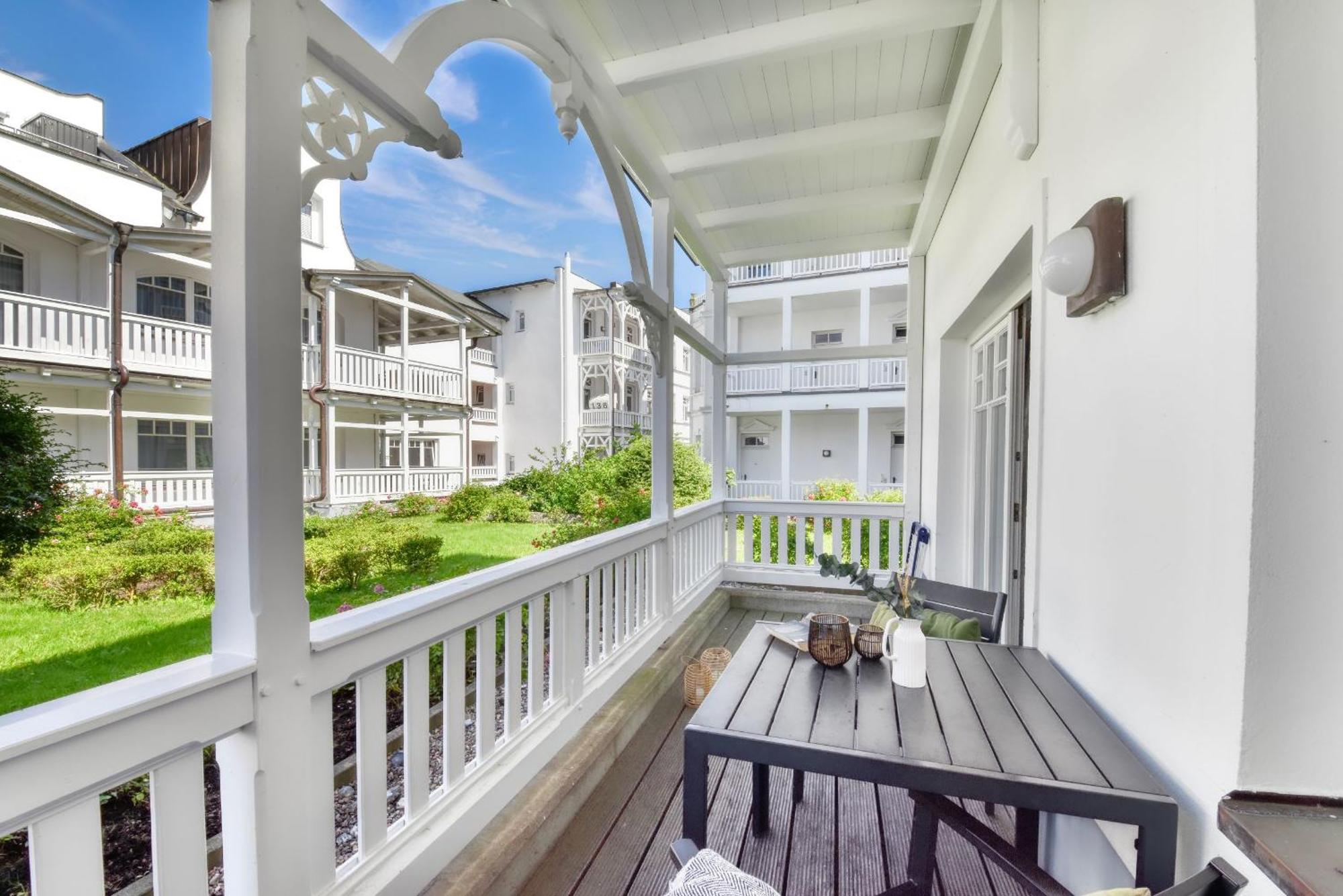 Ferienwohnung "Sonnendeck" In Der Villa Seeadler Binz Exterior foto