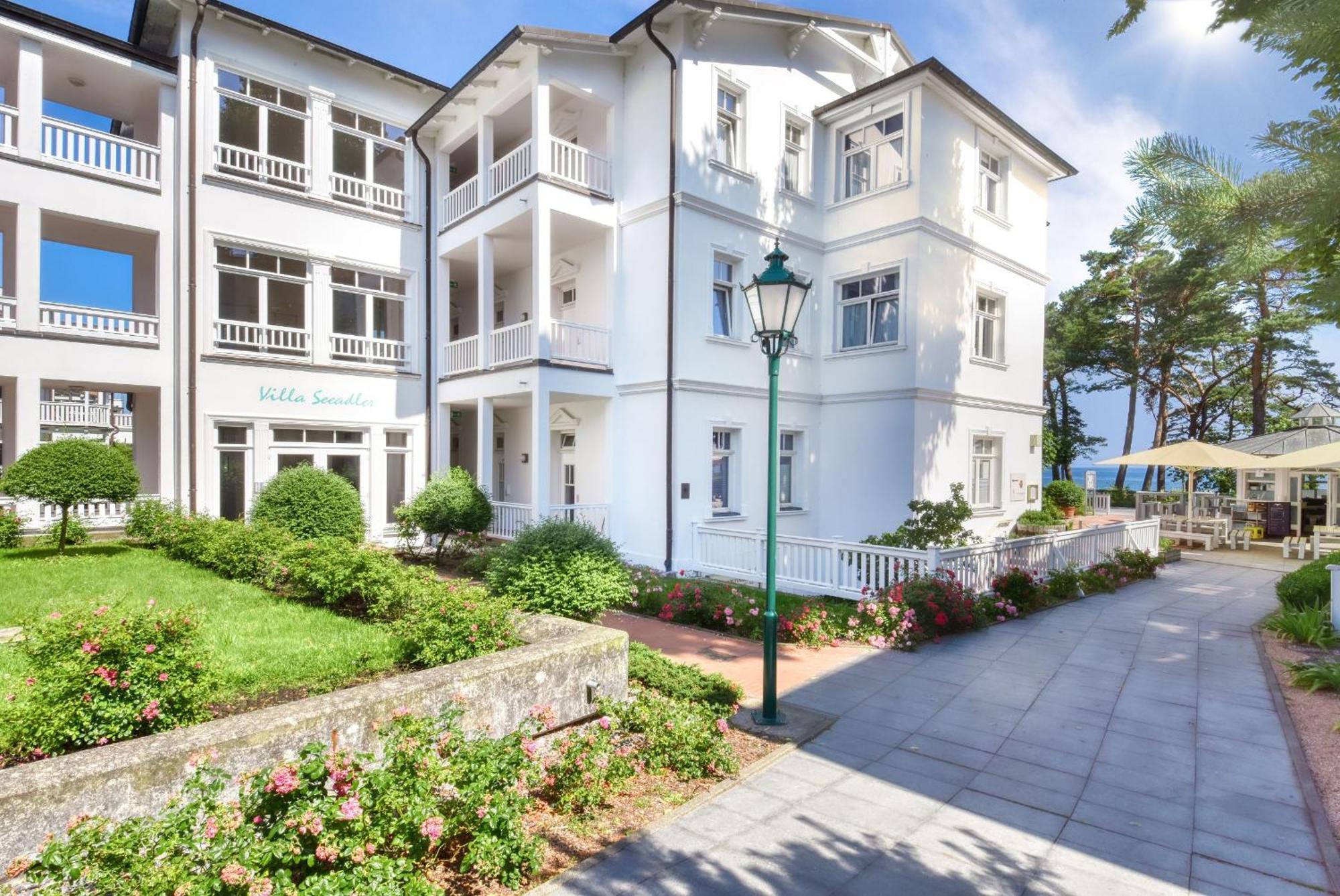 Ferienwohnung "Sonnendeck" In Der Villa Seeadler Binz Exterior foto